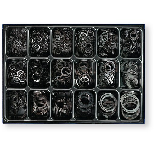 Conjunto de anillos de seguridad DIN 471 BS 3030